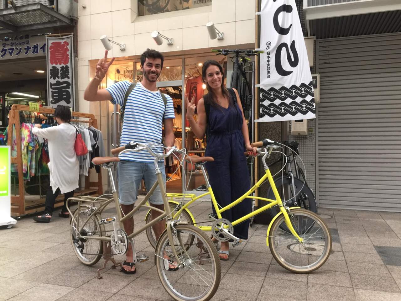 ポルトガルからのツーリスト、ジョセ&ラファエラ