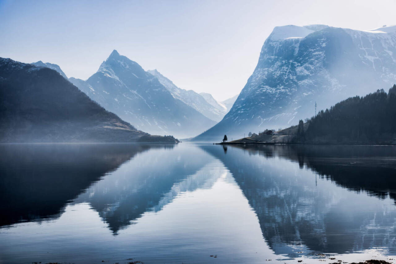 ノルウェーの景色 photo by fjell Snowboards