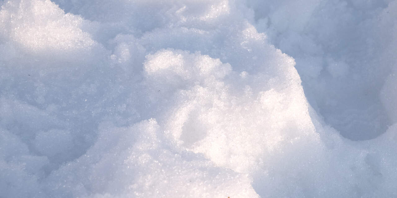 北海道のゲレンデ 春雪