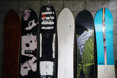 MOJANEが行うBURTONボードのチューンナップ