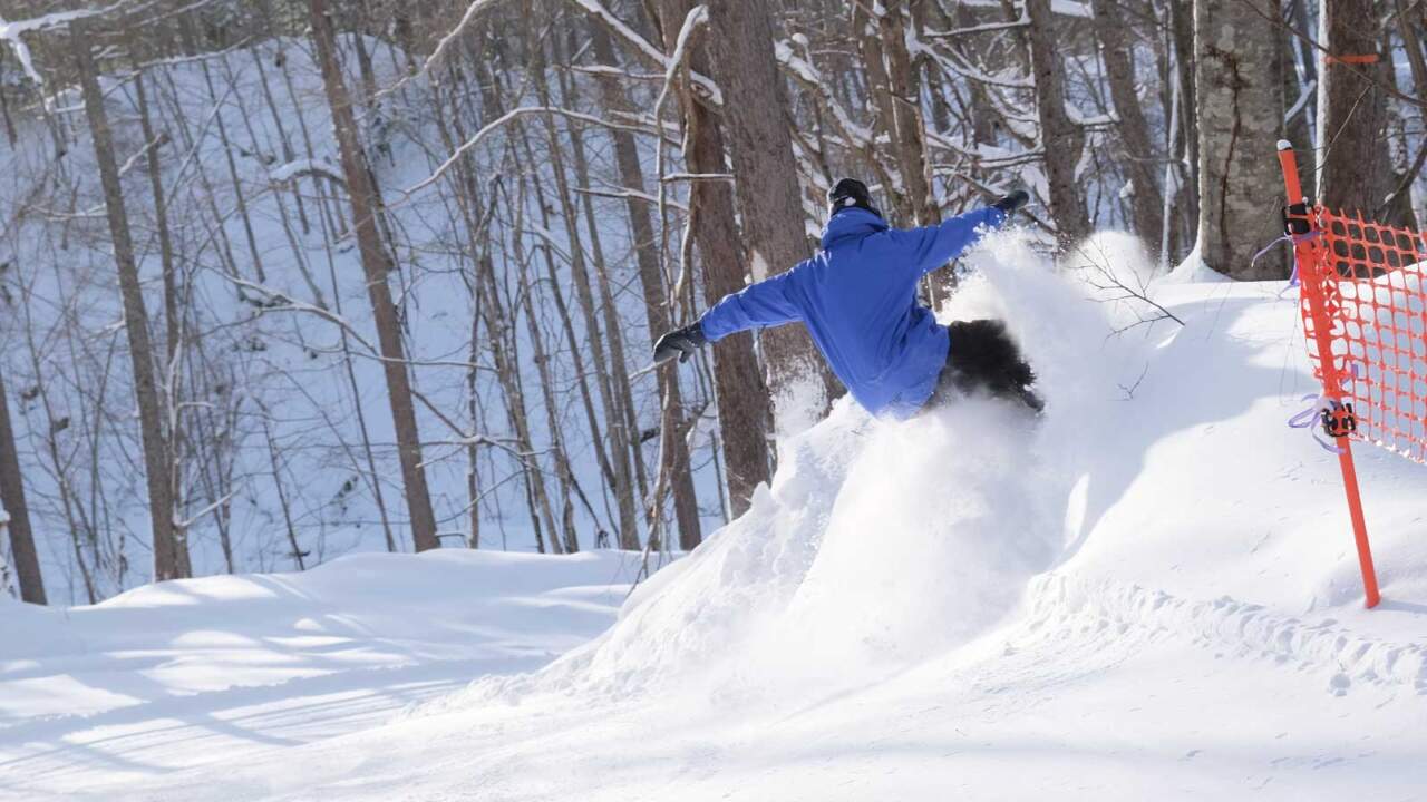 日高国際スキー場｜林間コース